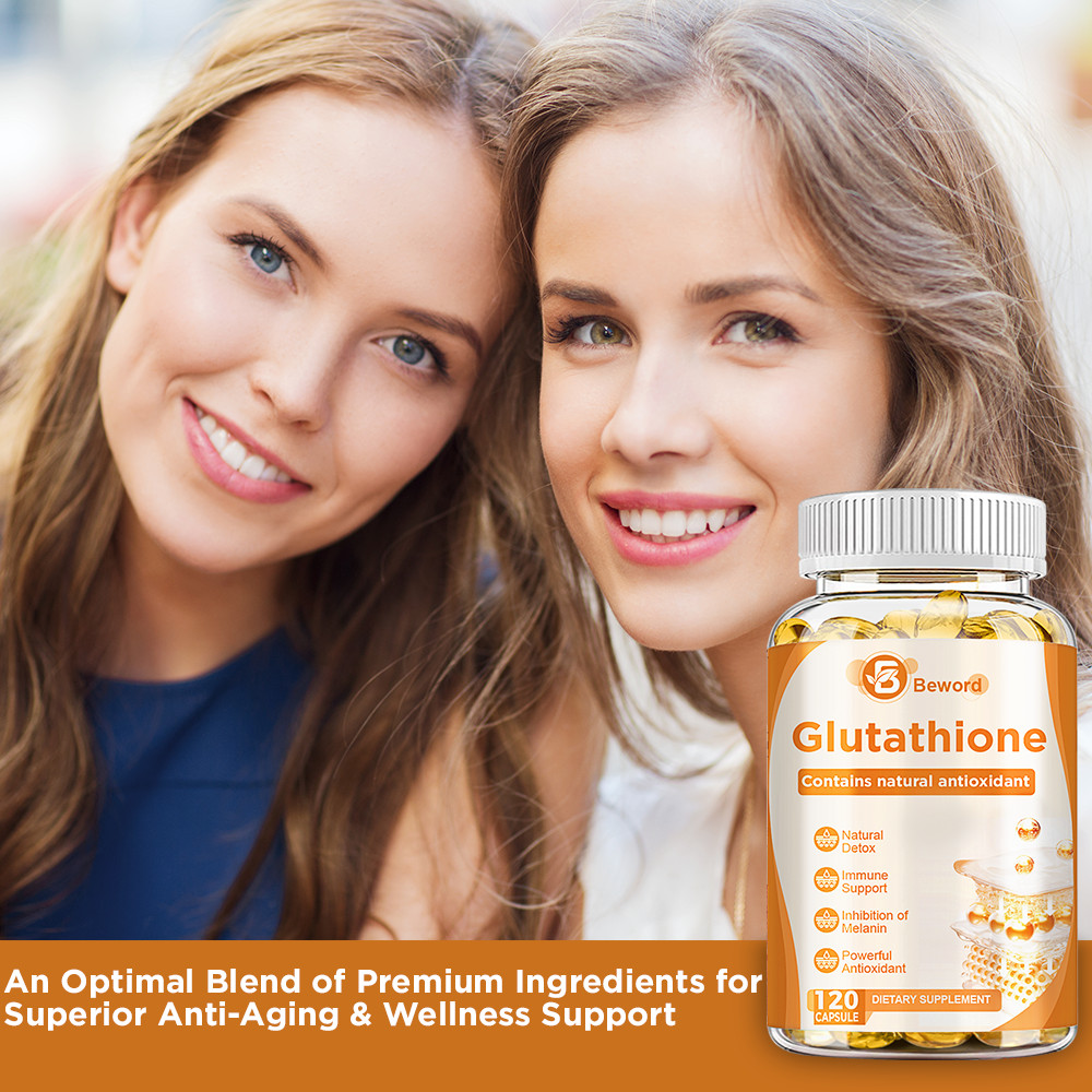 L-Glutathione 1000mg Capsules – Antioxidant, Liver, Immune & Cell Health Support