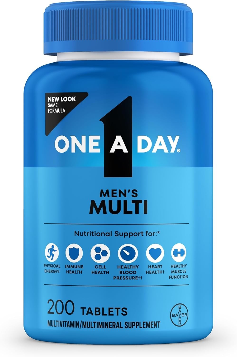 One A Day Men’s Multivitamin 200 Count Daily Vitamins Vitamin D Zinc B