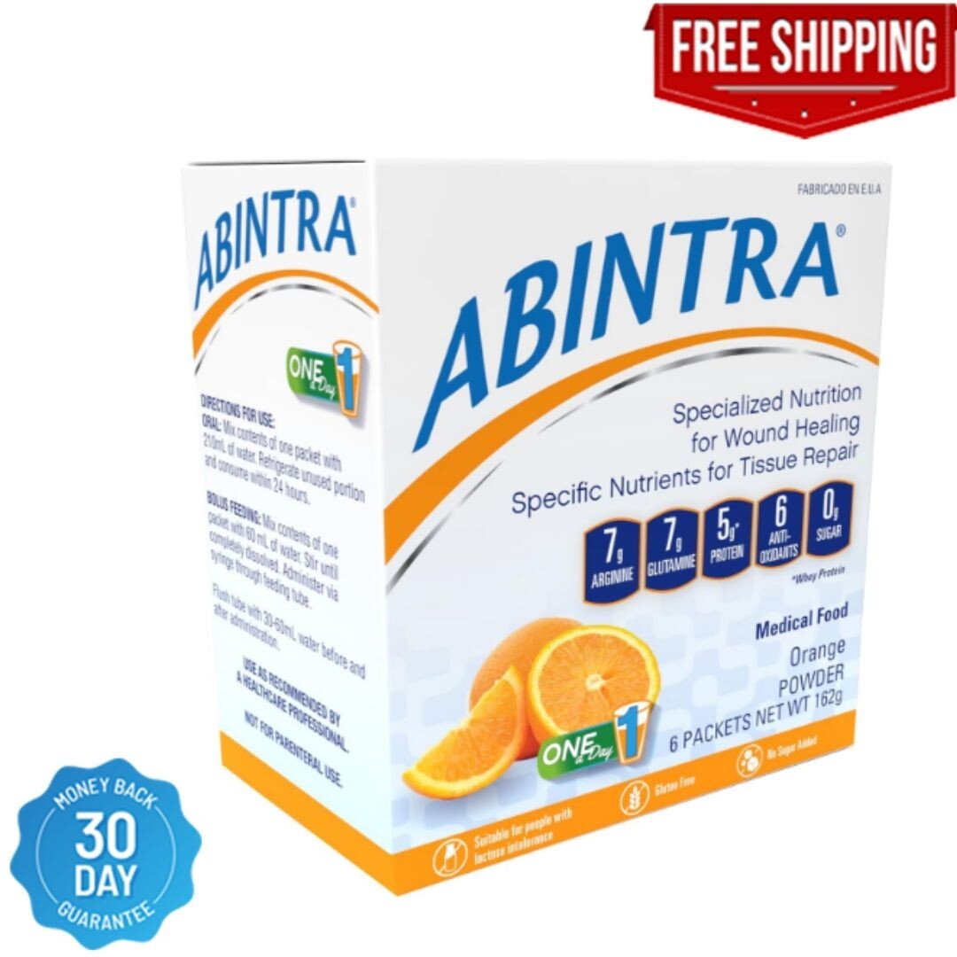 ABINTRA Specialized Wound Healing Nutritional Supplement Includes L-Arginine …