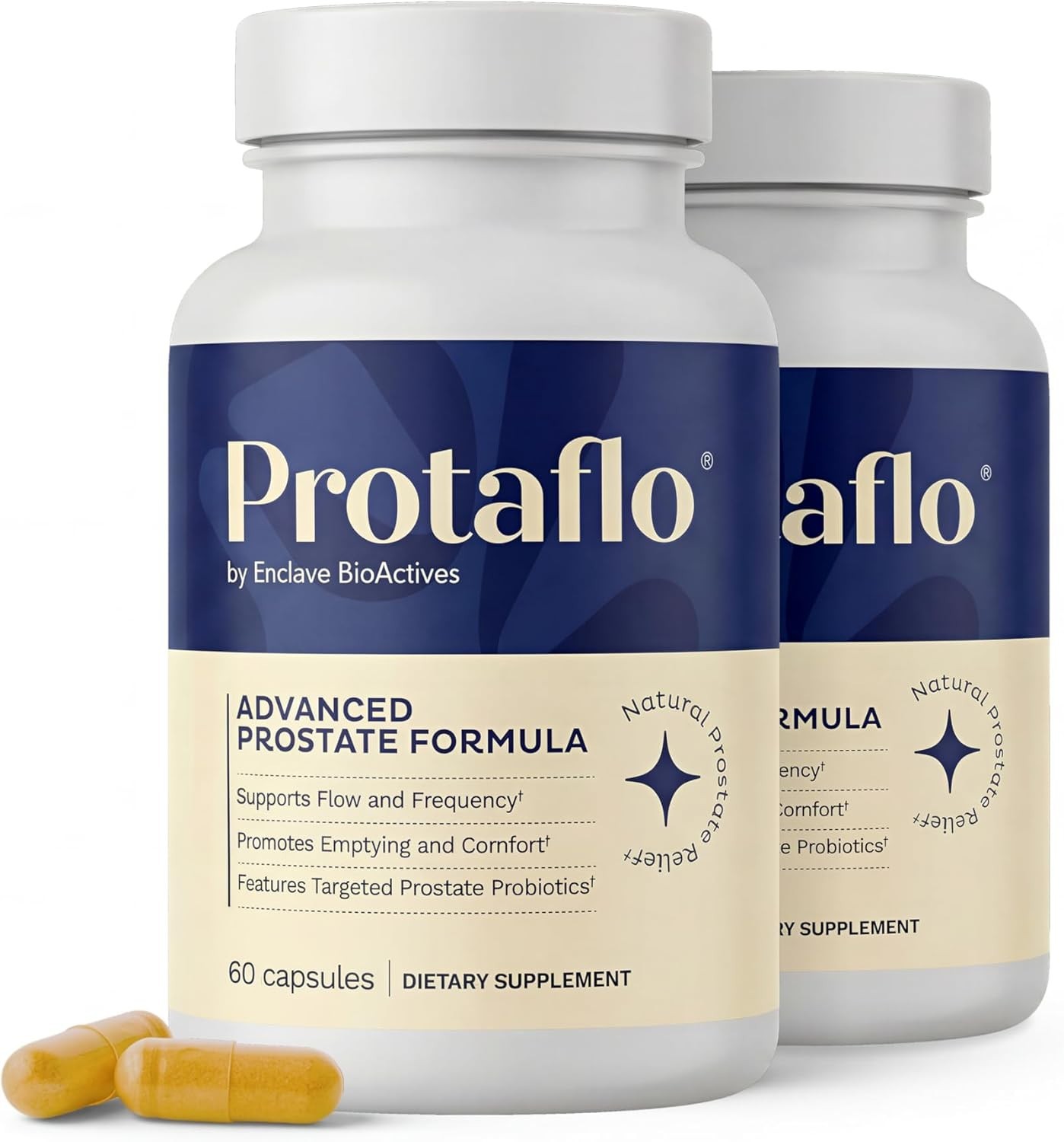 Protaflo Prostate Supplements for Men 2 Pack Supports Urinary Flow & Bladder…