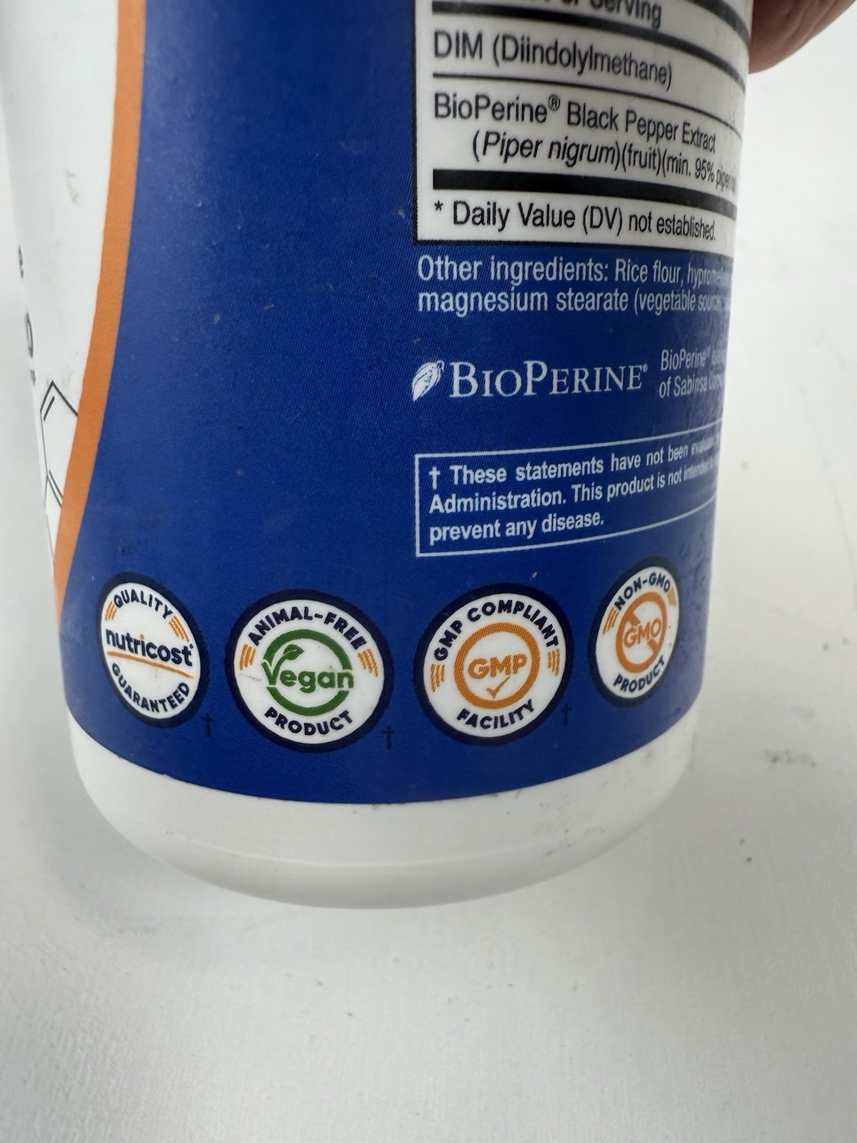 Nutricost DIM (Diindolylmethane) 300mg, 120 Capsules with BioPerine