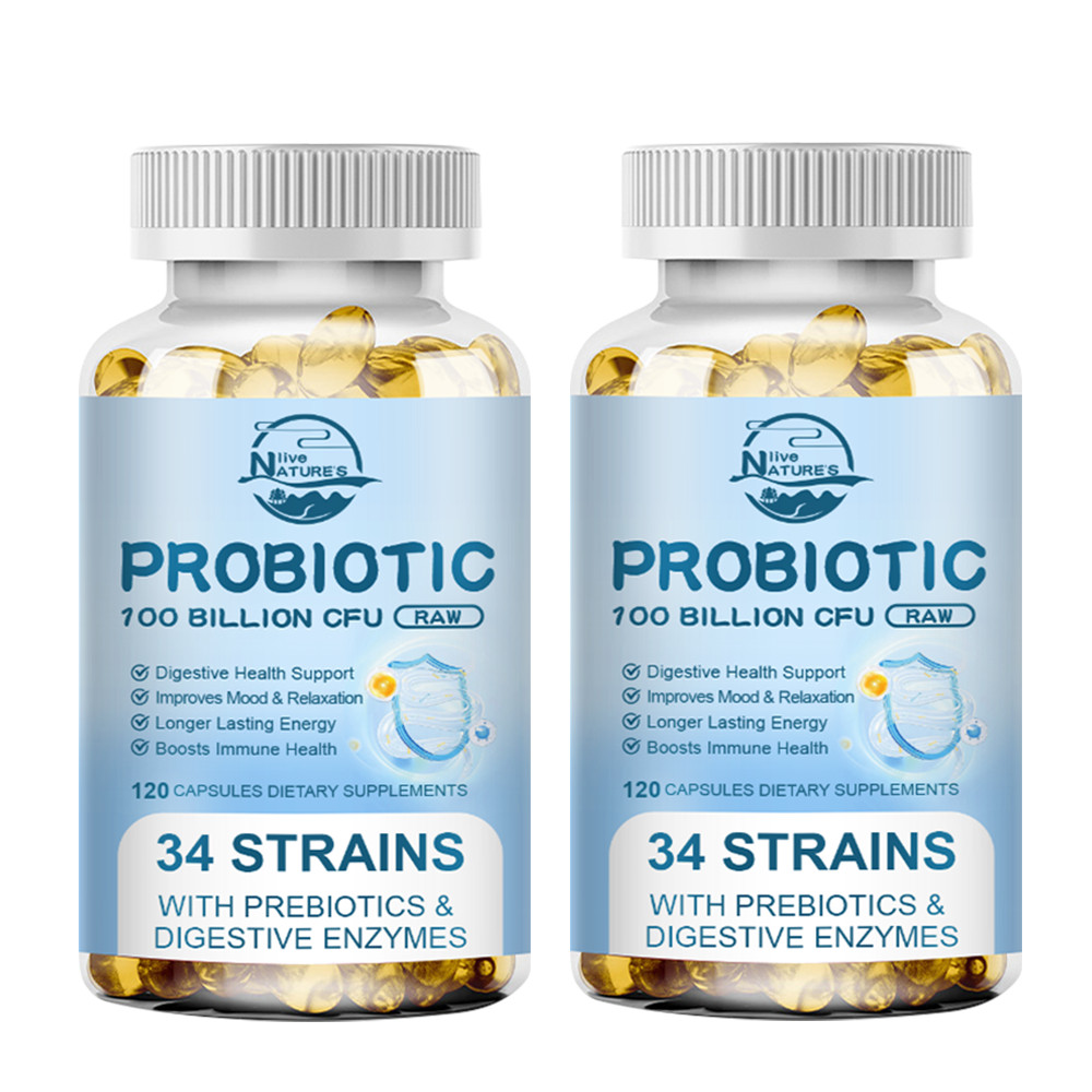 Probiotics 100 Billion CFU Potency Digestive Immune Health 120/240/480 Capsules