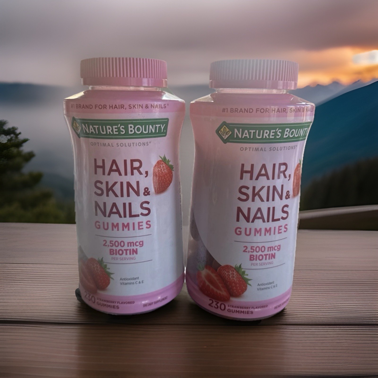 Natures Bounty Hair Skin and Nails, 230 Gummies (2 Pack)