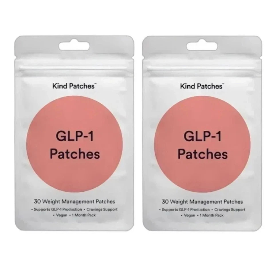 2 Packs Kind Patches Metabolic Balance Berberine Supplement 60 Count, Vegan New