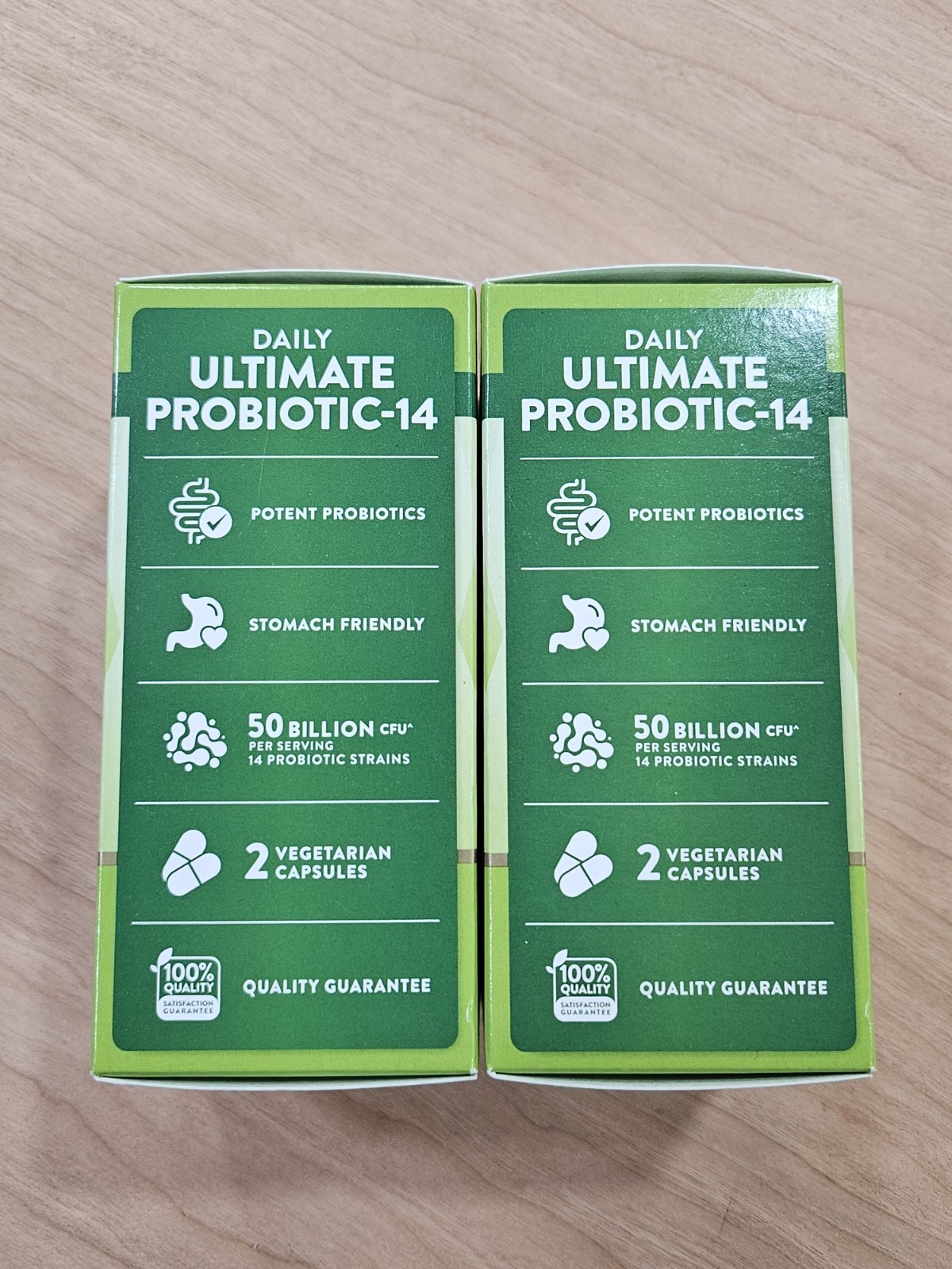 2 Boxes🟢 Natures Truth Ultimate Probiotic 50 Billion 120 Total Ct Exp 11/27