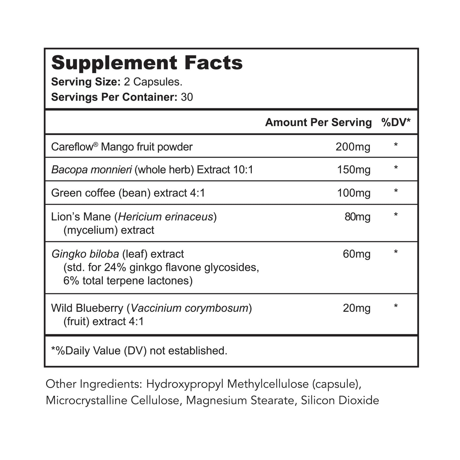 Bright Naturals Mind Renew – Brain Supplement Supports Memory Focus and Cogni…