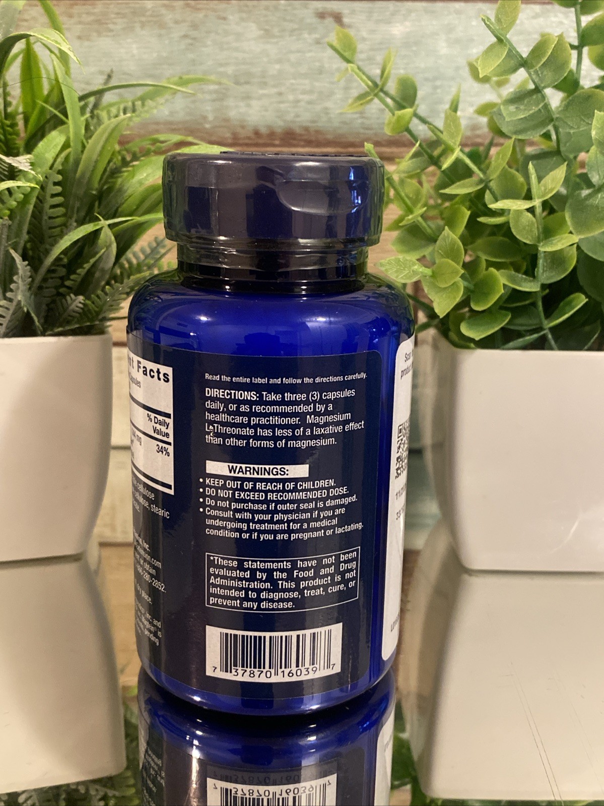 Life Extension Neuro-Mag Magnesium L-Threonate 144 mg 90 Veg Caps Free Shipping