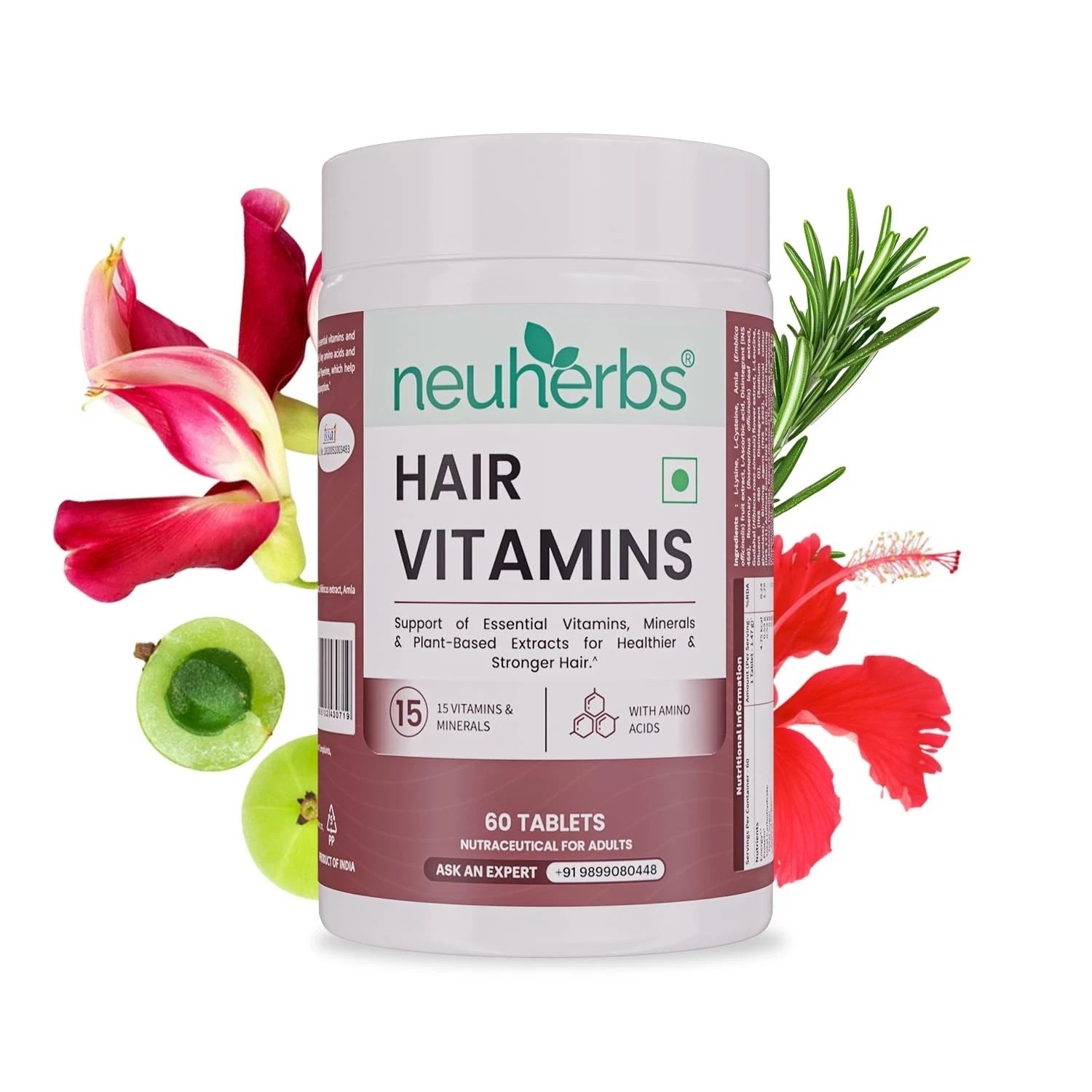 Hair Vitamins Supplement For Hair Growth & Hair Fall Reduction