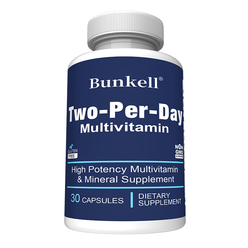 Two-Per-Day Multivitamin 30 to 120 Capsules Exp 07/2026