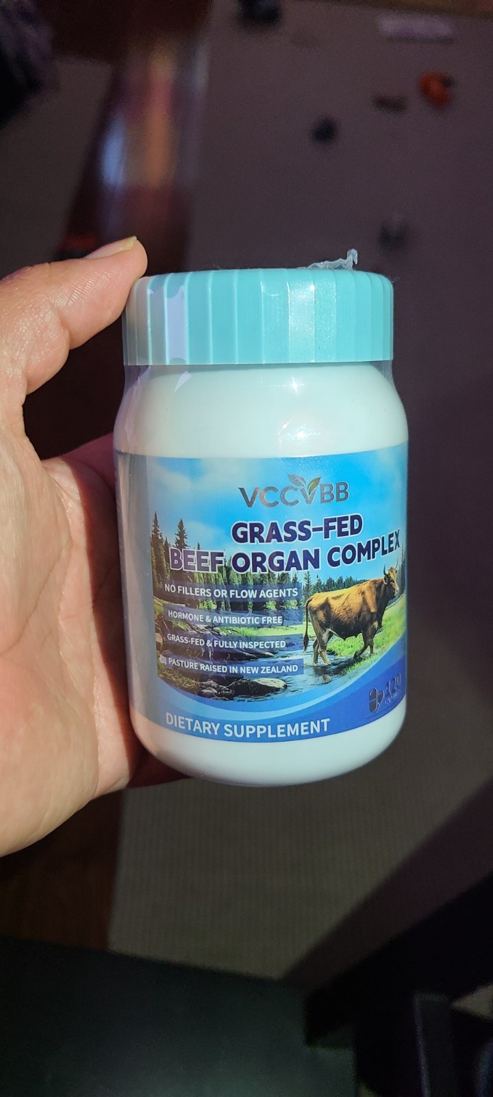 Grass-Fed Beef Organ Capsules