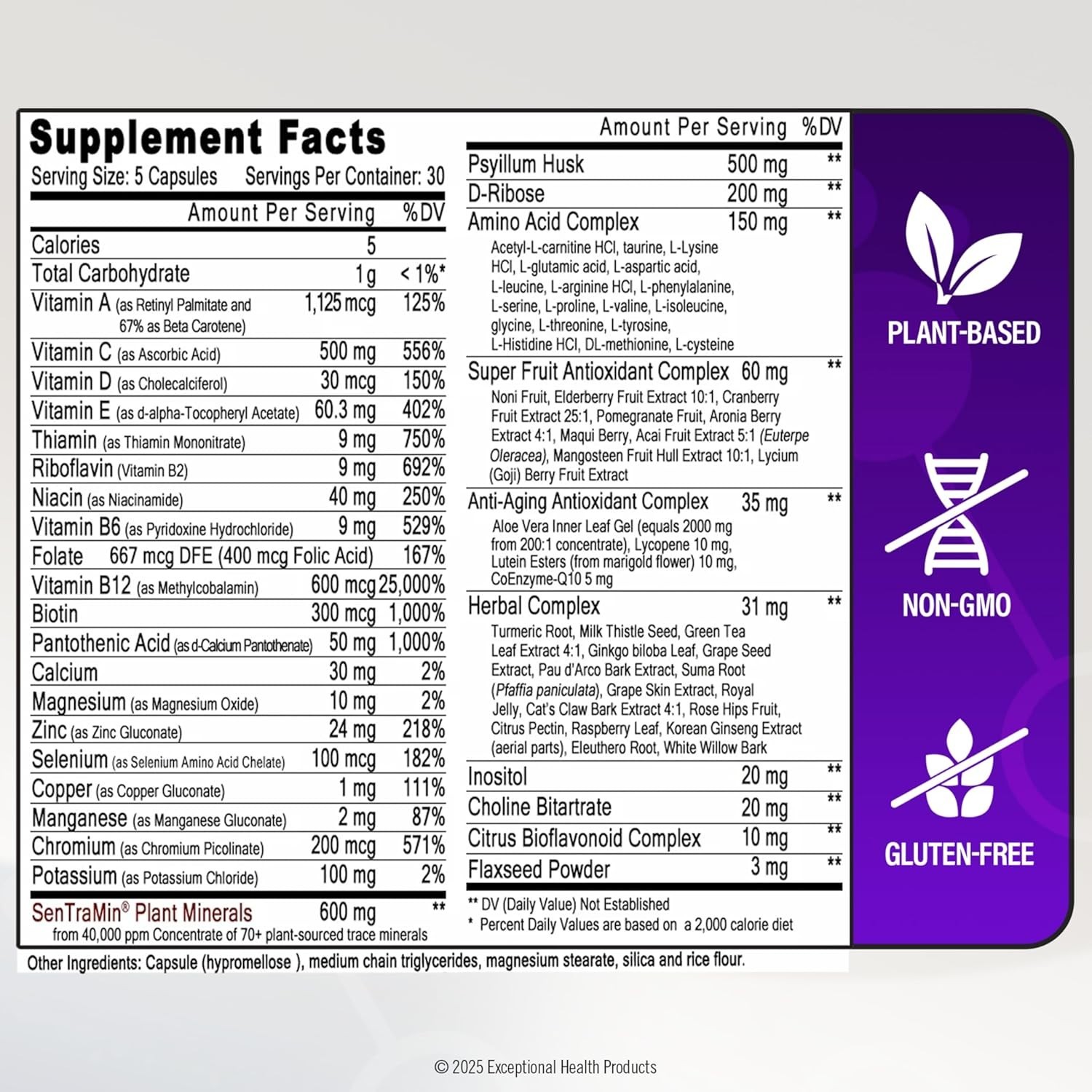 1-3 Pack Immuno 150, Immune Support Supplement, Packed with 70 Plant Minerals