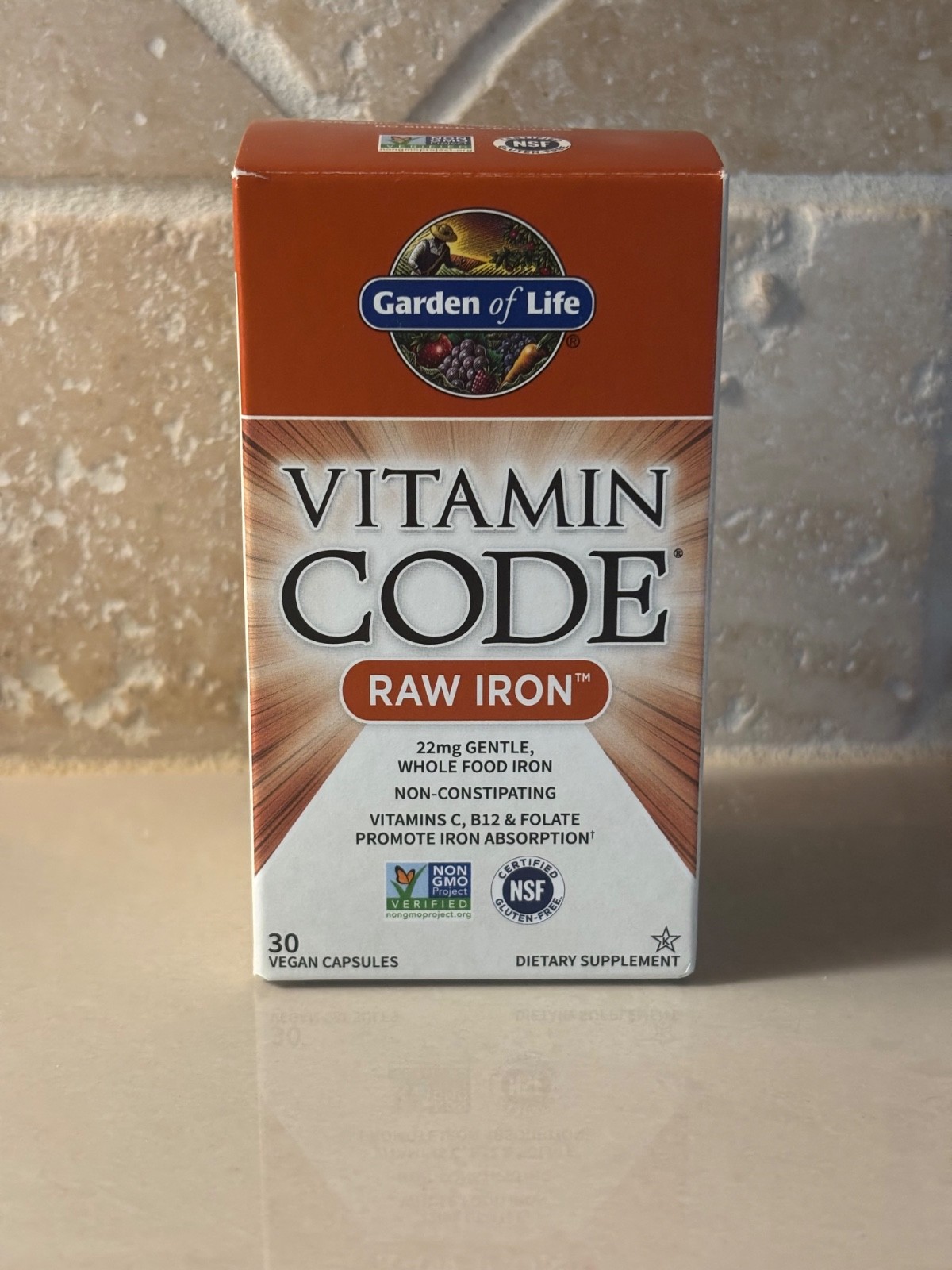 Garden Of Life Vitamin Code Raw Iron