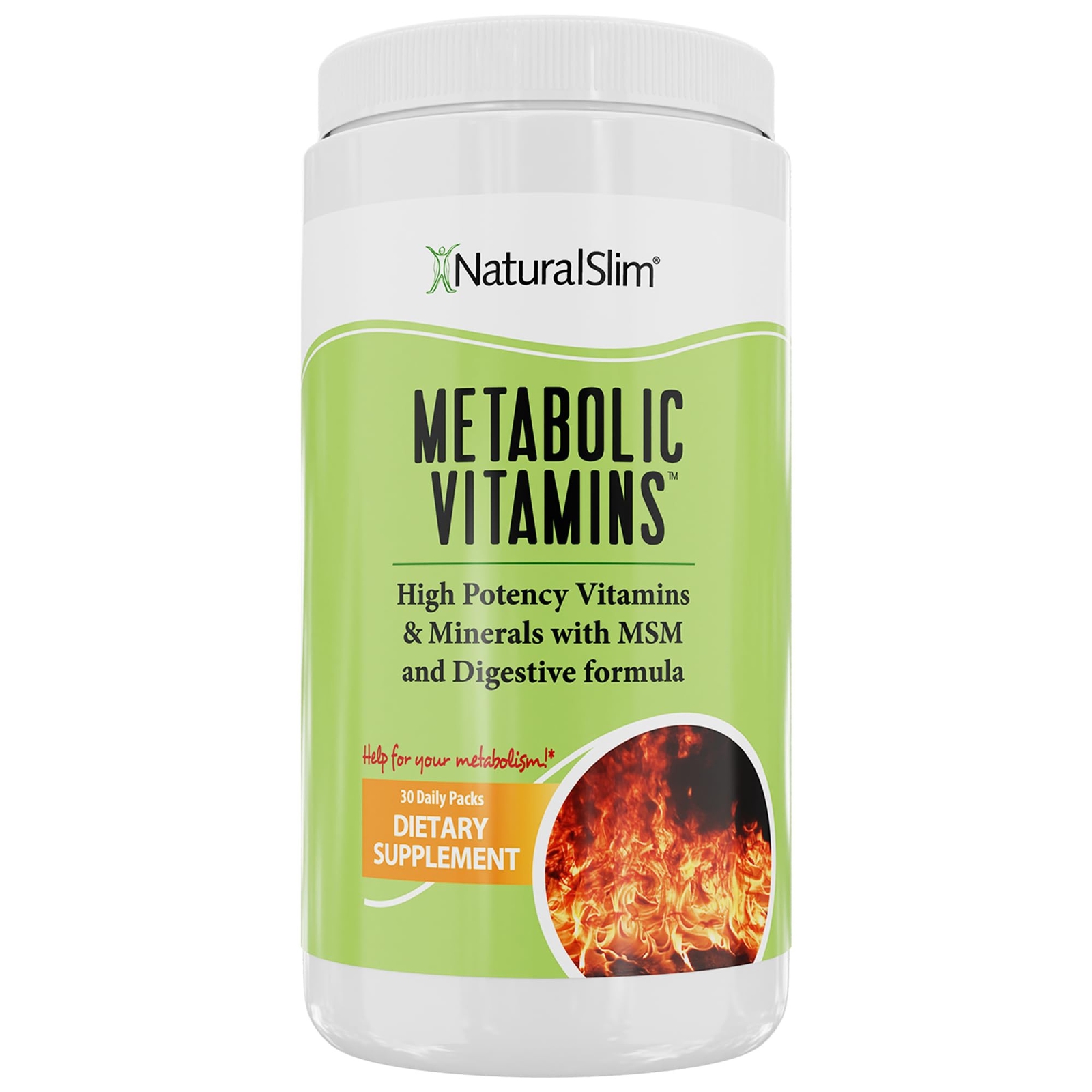NaturalSlim Metabolic Vitamins, Formulated by Award Winning Metabolism and We…
