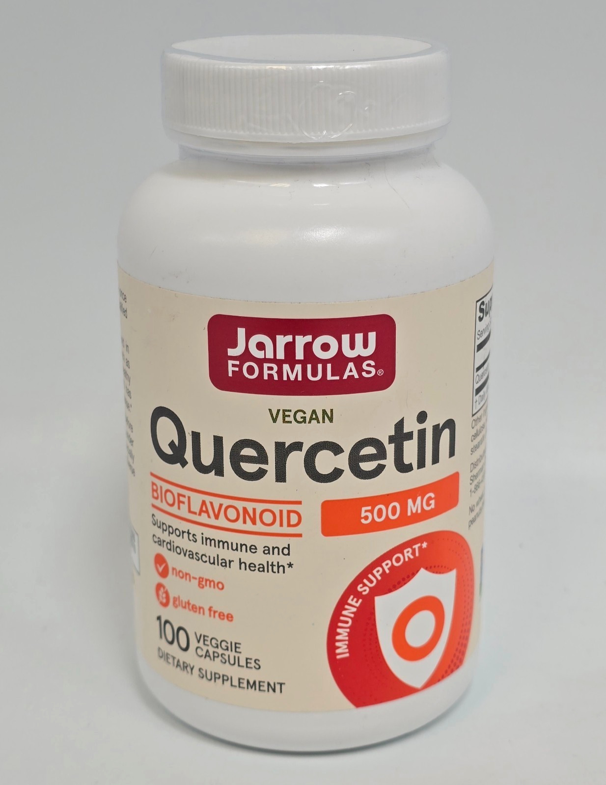 Jarrow Formulas Quercetin 500mg Capsules – 100 Capsules *EXP 07/2026*