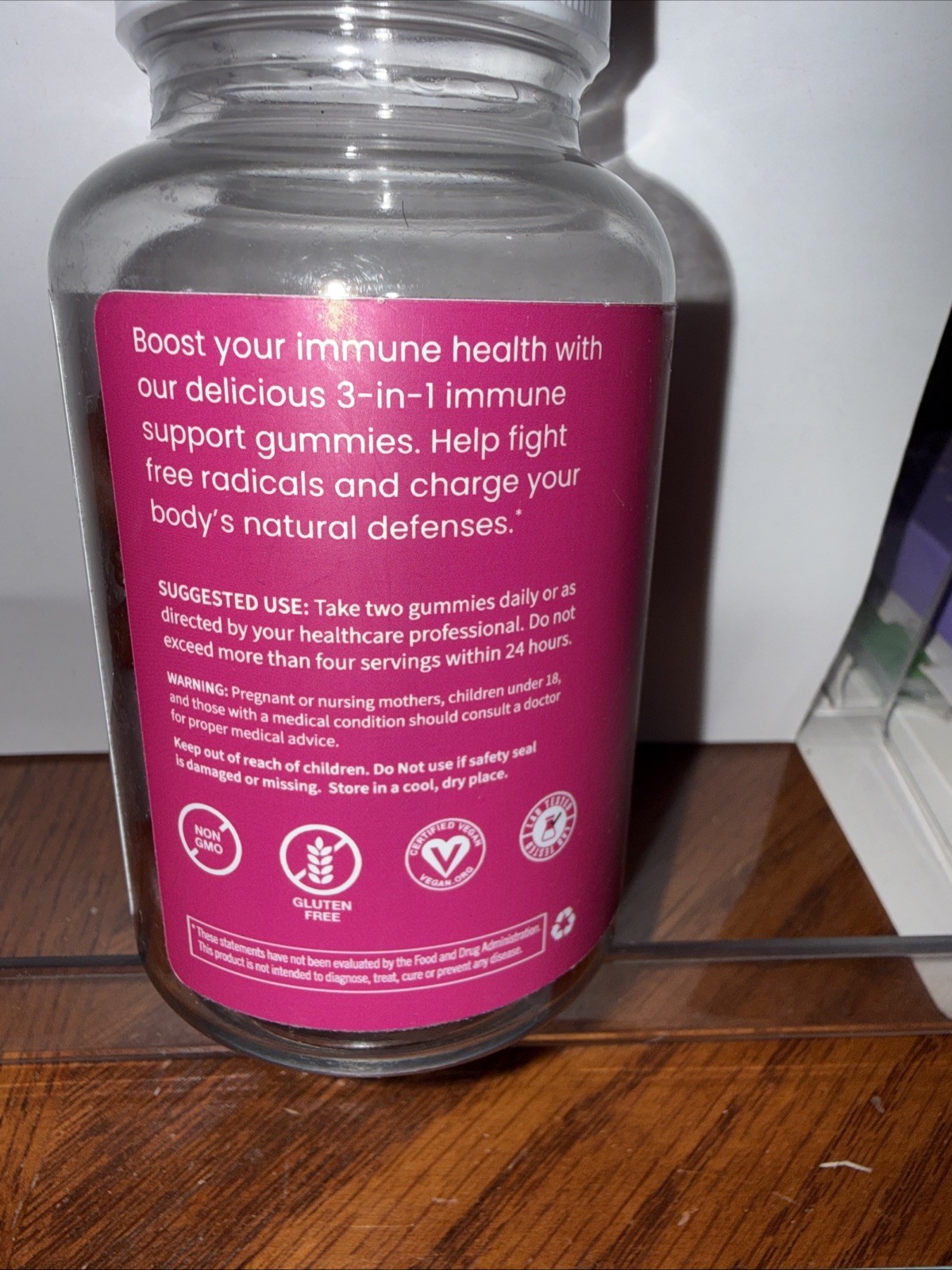 Boost Elderberry Gummies | Zinc & Vitamin C Immune Support | 60 Ct Exp7/26