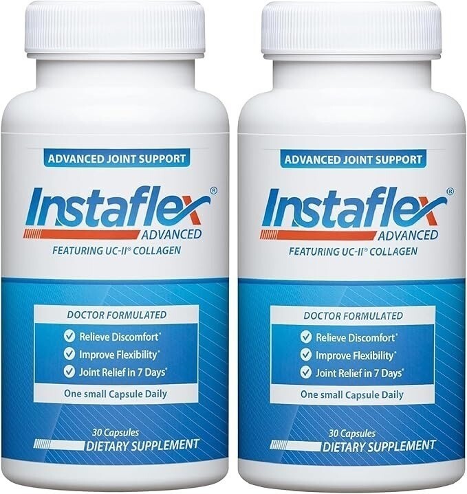 instaflex advanced 30 Capsules Joint Support Supplement pack of 2 exp 04/2027