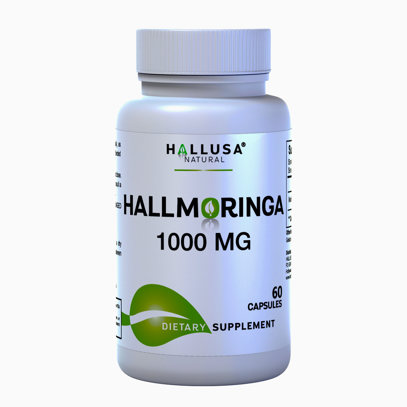 HALLMORINGA 1000 MG – Superfood Supplement Skin Health & Immune Support – 60