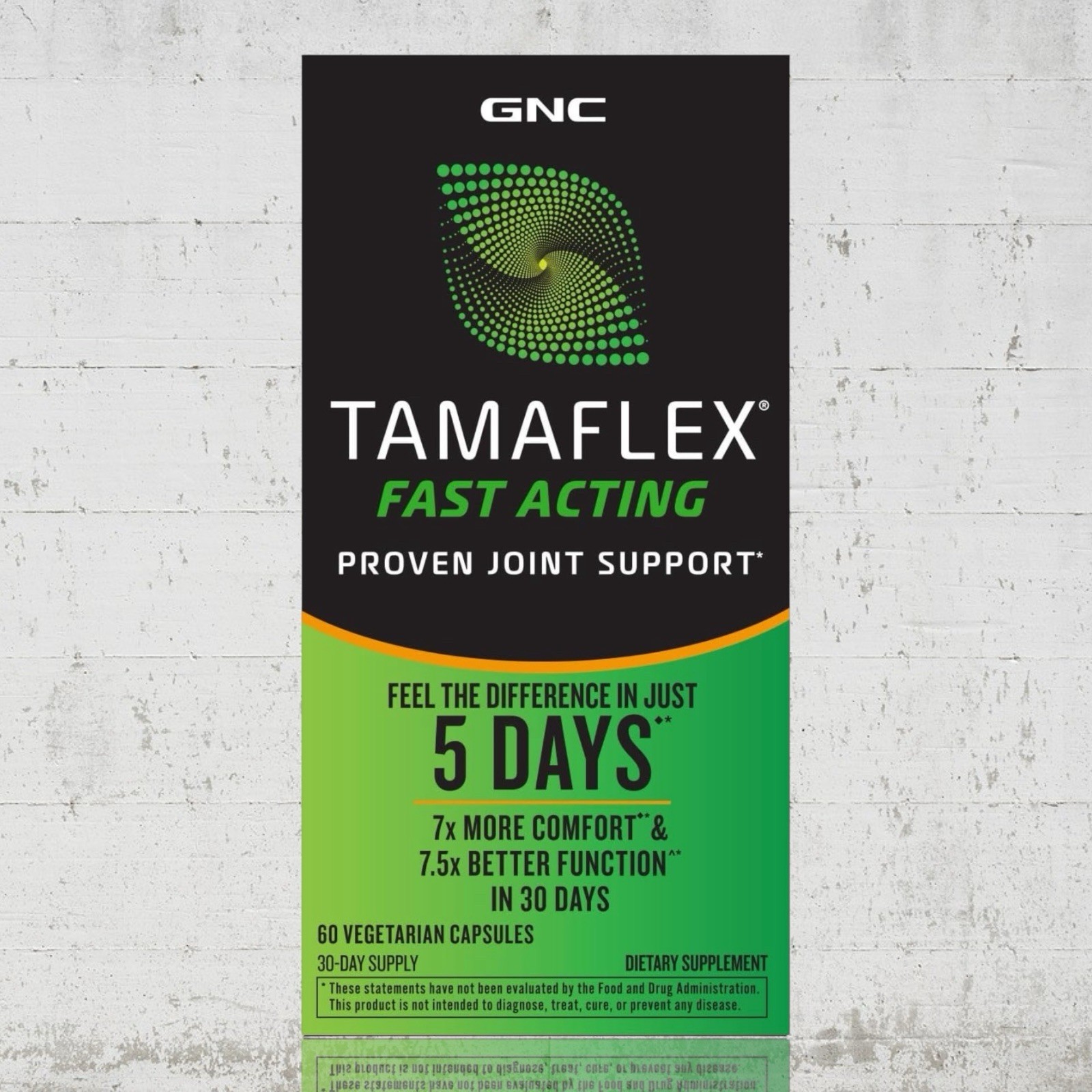 GNC Tamaflex Fast Acting Proven Joint Support 60 day supply Exp 10/27