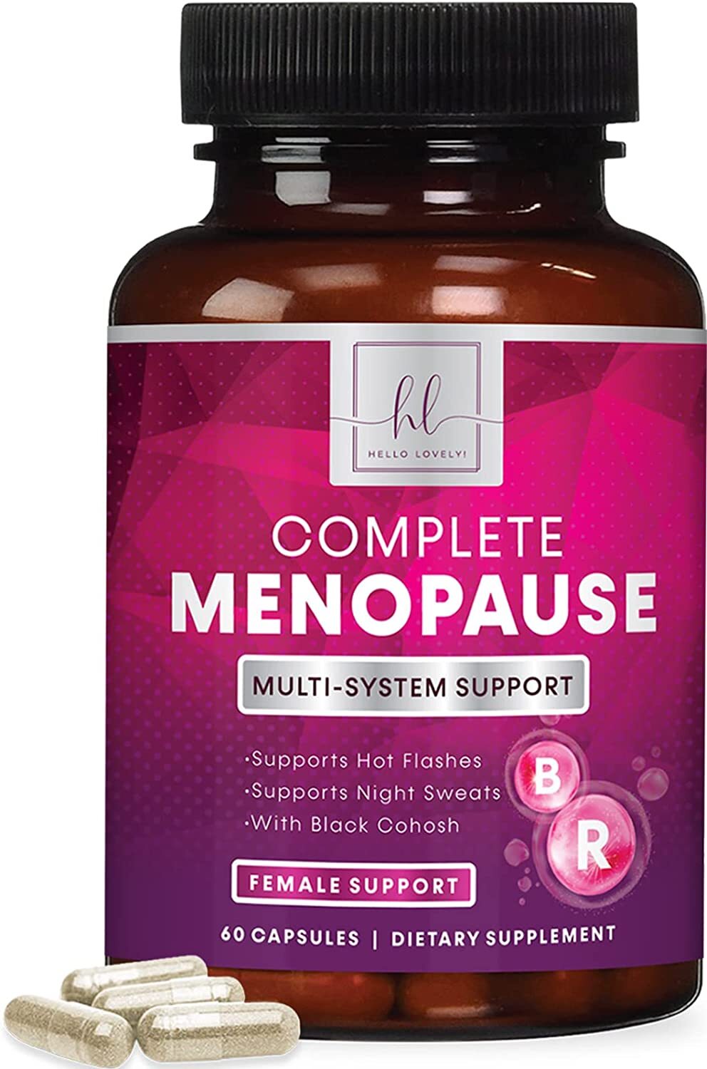 Menopause Support Extra Strength – Hot Flashes, Relief Hormone, Night Sweats