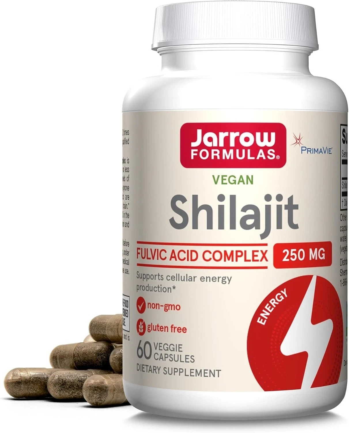 Jarrow Formulas Shilajit Complex 250 mg 60 Caps EXP 10/26