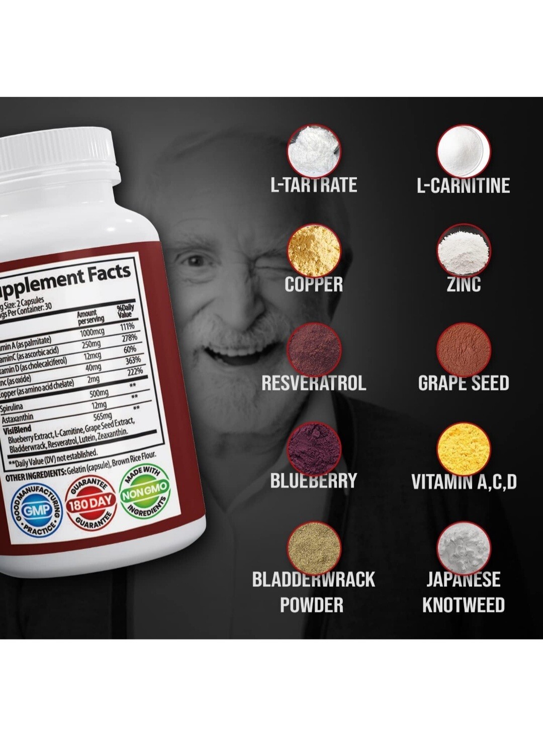 Visiultra Eye Supplement 3 Pack (180 Capsules)