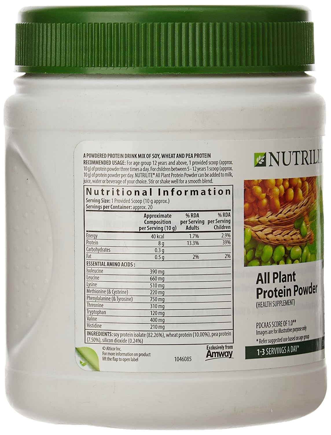 Amway NUTRILITE All Plant Protein Powder | Long Expiry | Select Pack | FREE SHIP