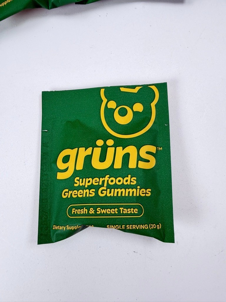 Gruns Superfoods Greens Gummies 35 Daily Packs Best By 05/2027+
