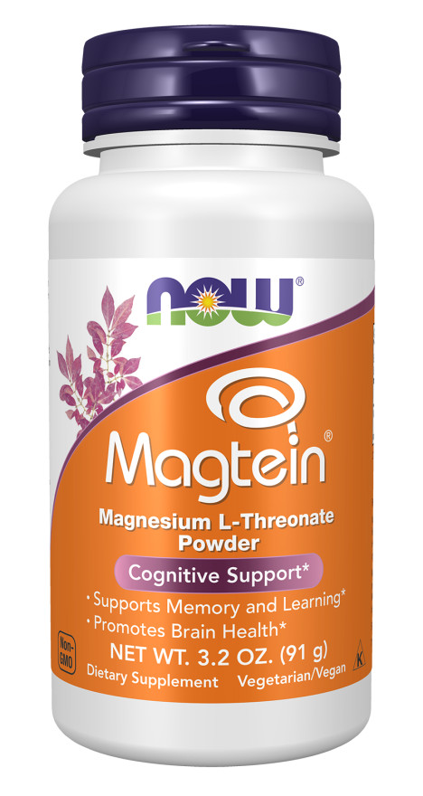 NOW Foods Magtein Powder 3.2 oz. 3/2028EXP