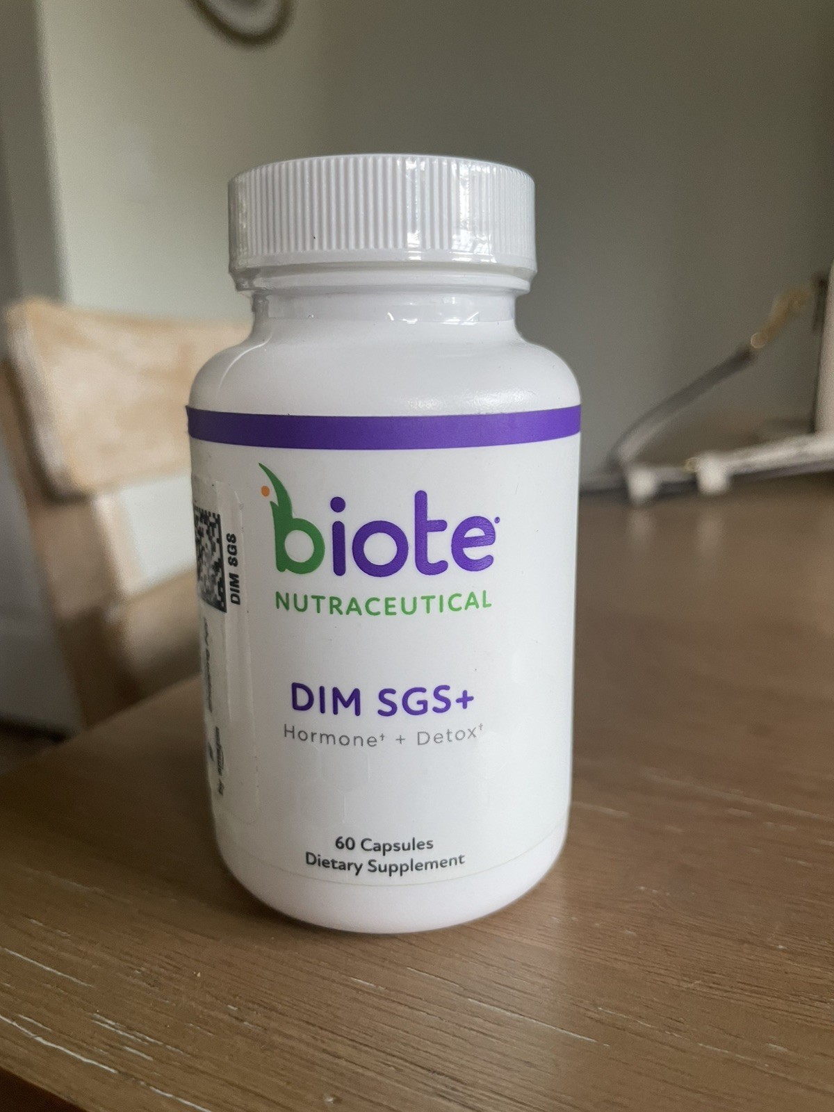 2 PAC Biote Nutraceuticals – DIM SGS + – Hormone + Detox |60 Capsules exp 3/2026