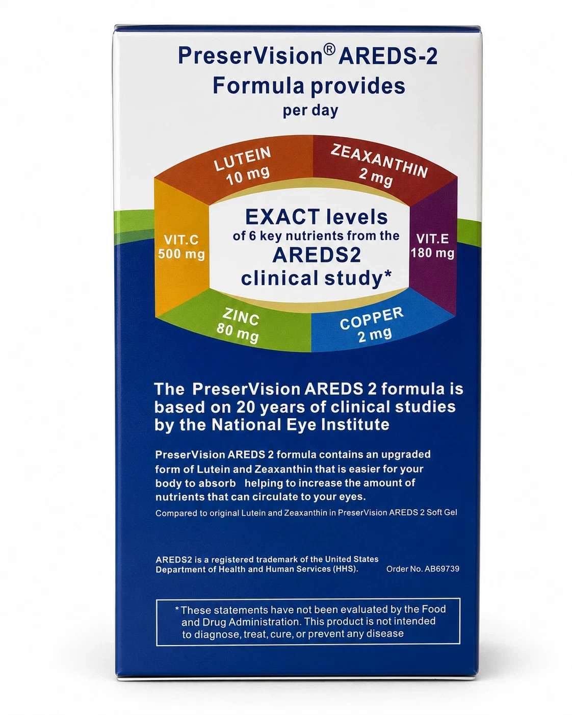 PreserVision AREDS 2 Eye Vitamins Mini Softgels (Total 240ct ) Pack of 2 NEW