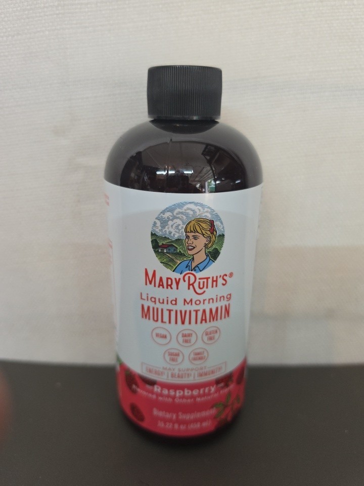 Mary Ruth’s Liquid Morning Multivitamin Raspberry 15.22oz