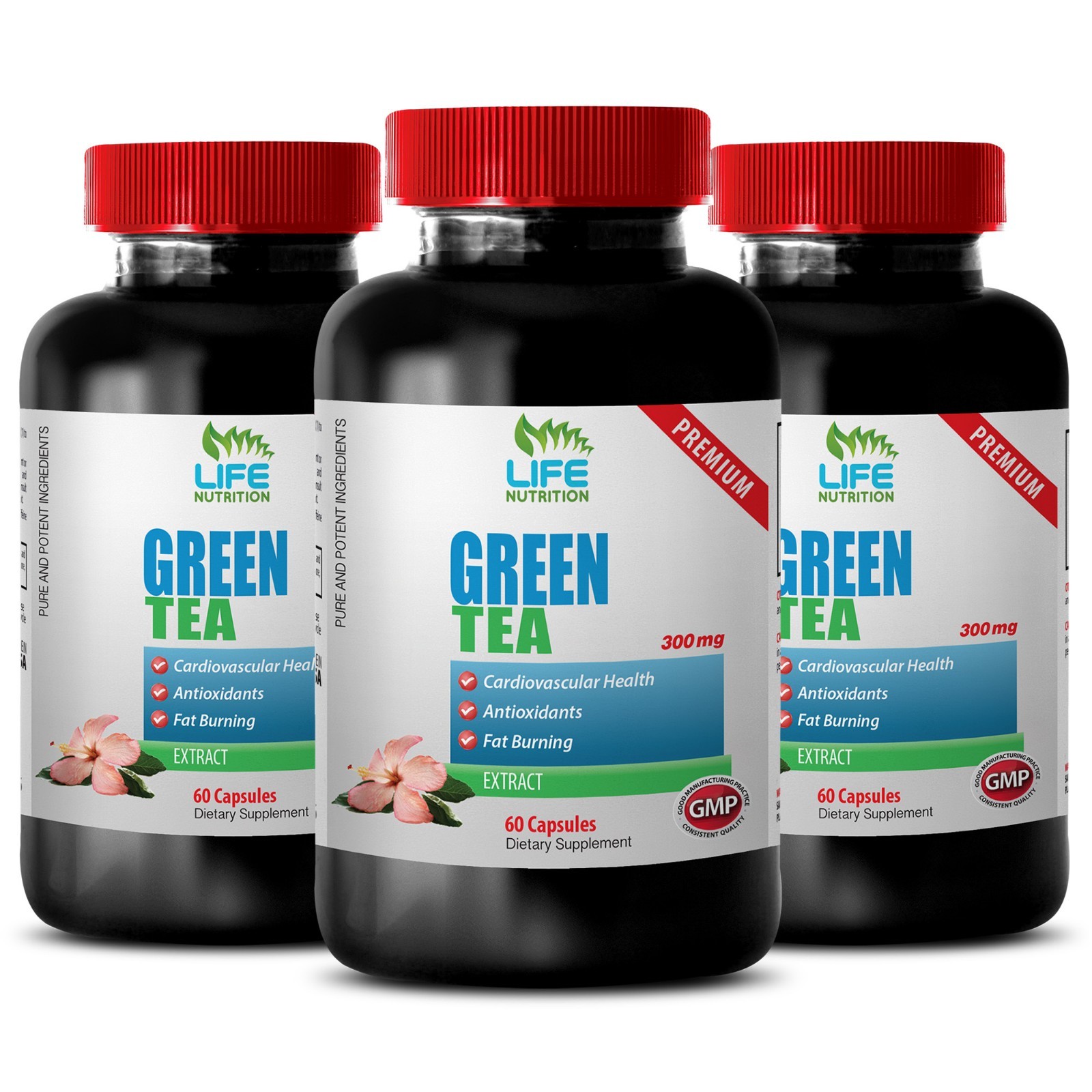 Fat Burner Supplement – Green Tea Extract 300mg – Japanese Green Tea Powder 3B