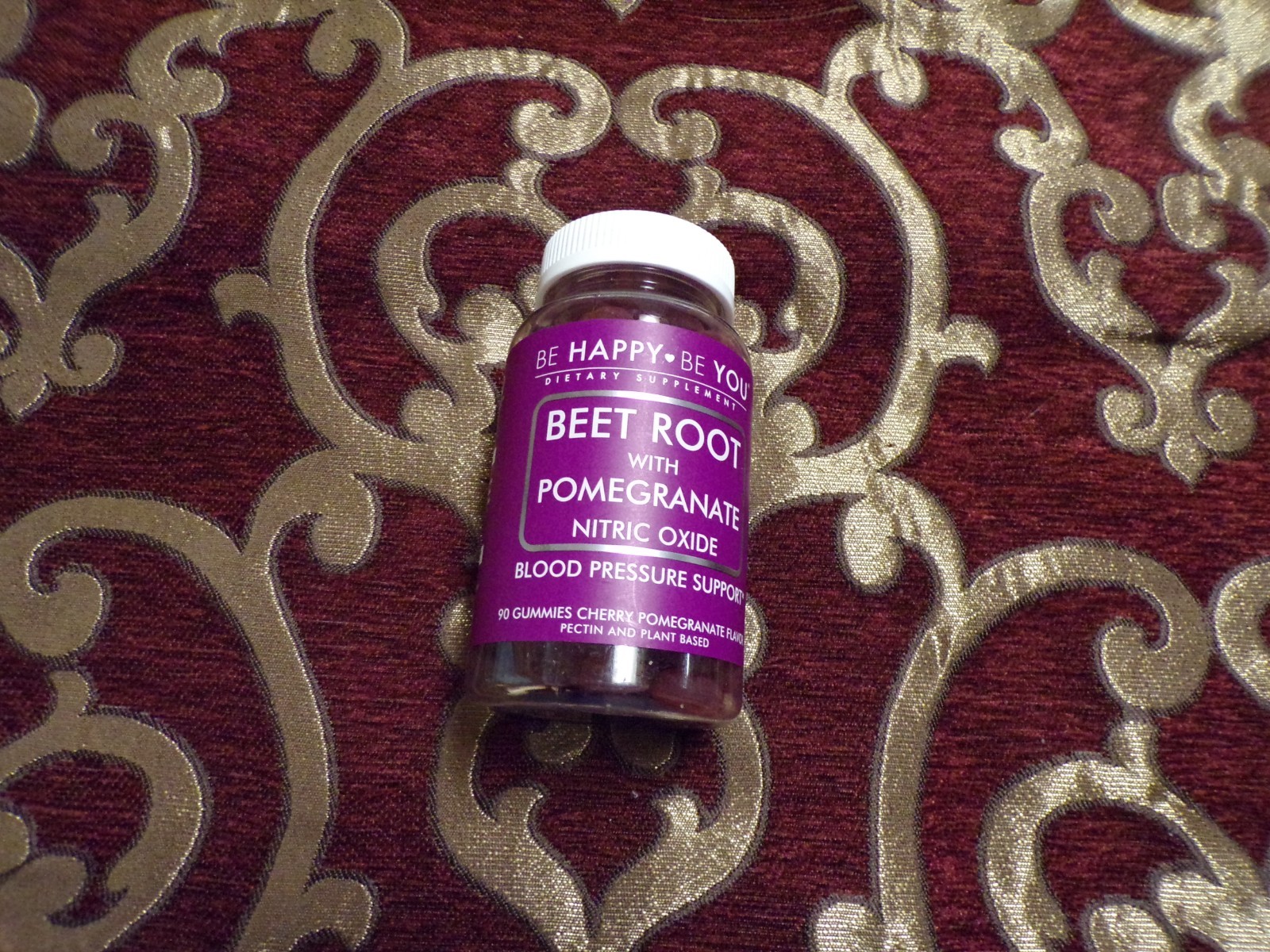 Be Happy Be You Beet Root with Pomegranate Blood Pressure Support 90 Gummies