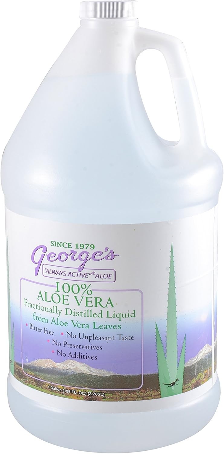 Aloe Vera Liquid Supplement, 128 oz – Energizing Drink for a Healthy Lifestyle
