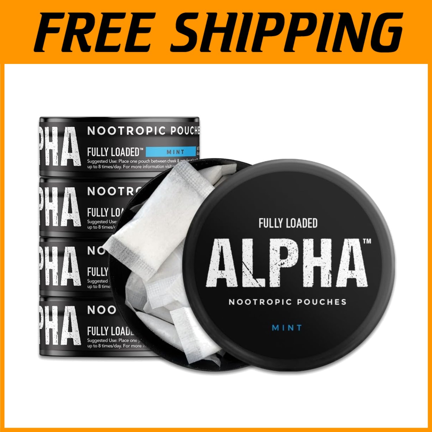 Effective Nicotine Substitute – Alpha Nootropic Pouches