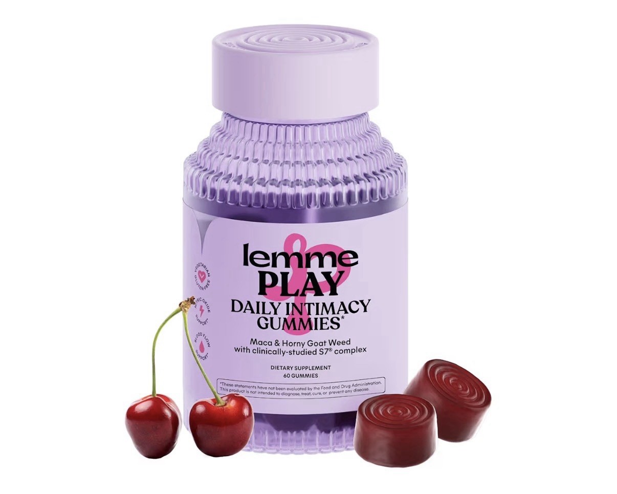 Lemme Play Daily Intimacy Gummies for Women and Men 1 Count (Pack of 1)
