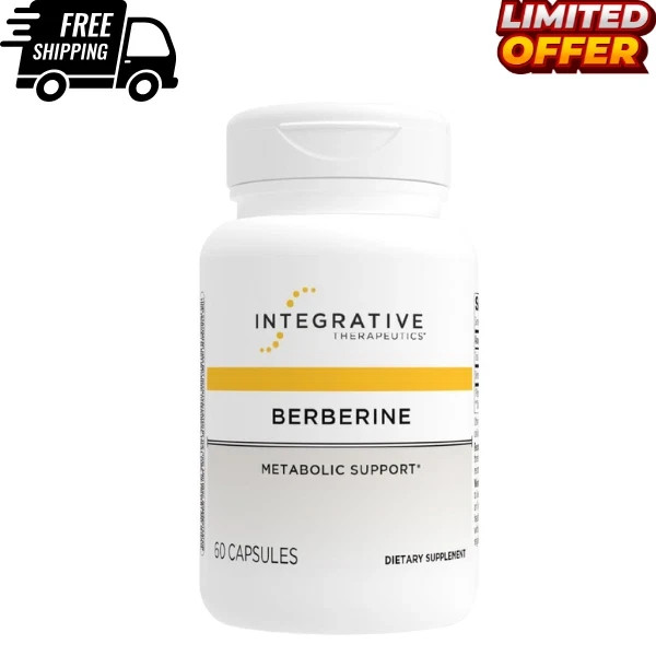 Integrative Therapeutics Berberine Metabolic Supplement 60 capsules 500mg LATEST