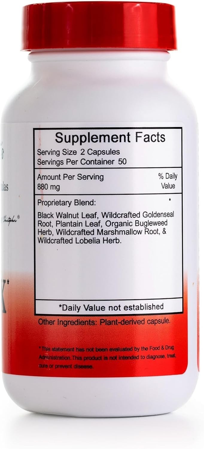 Christopher’s Original Formulas X-INFX Formula, Natural Immune Support, 100 Caps