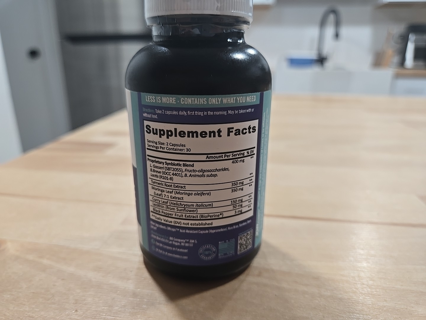 Provitalize, Everyday Synbiotic Formula with Botanical Extracts Exp 1/27 60 Caps