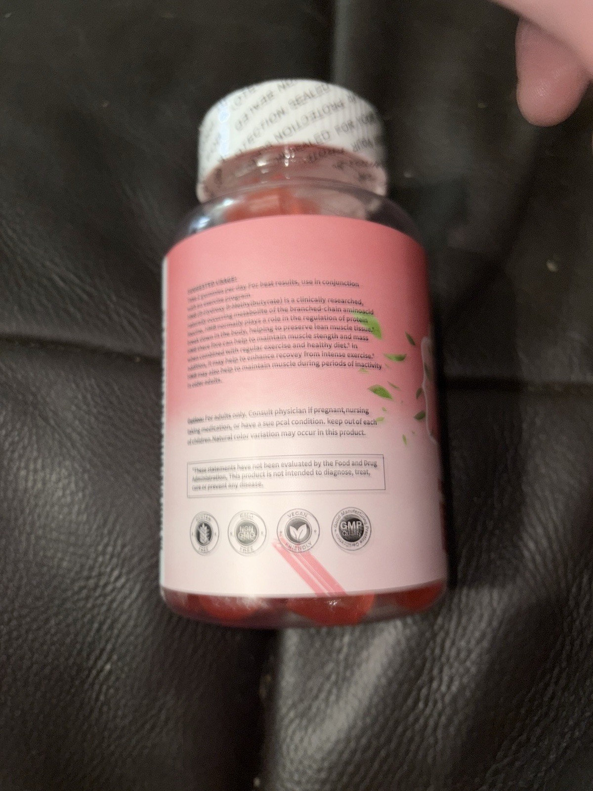 HMB Honey Peach Gummies By HAAYI