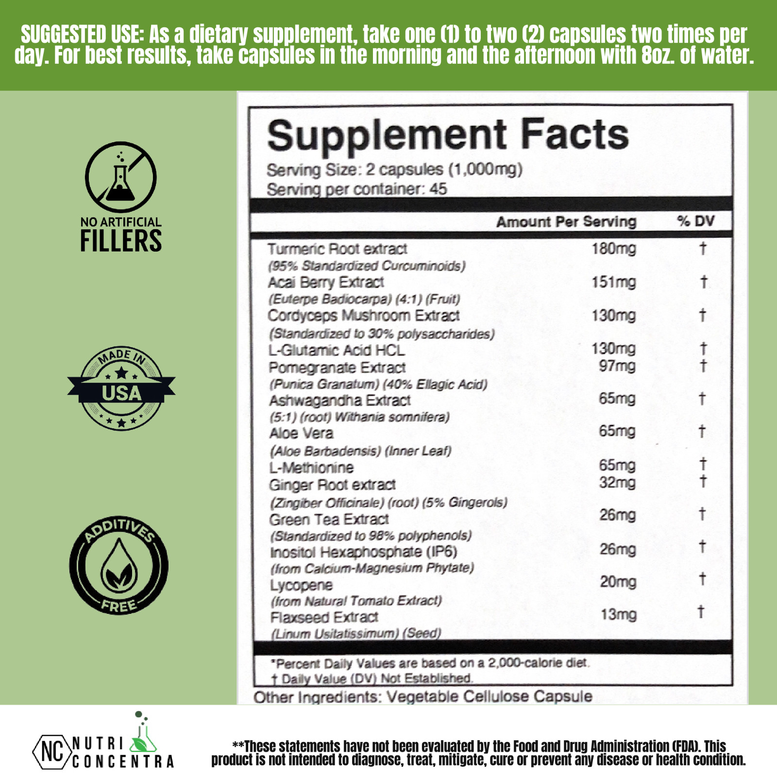 Promote Healthy Cells, Sarsaparilla, Hibiscus Flower, Aronia, 750 mg, 90 Capsule
