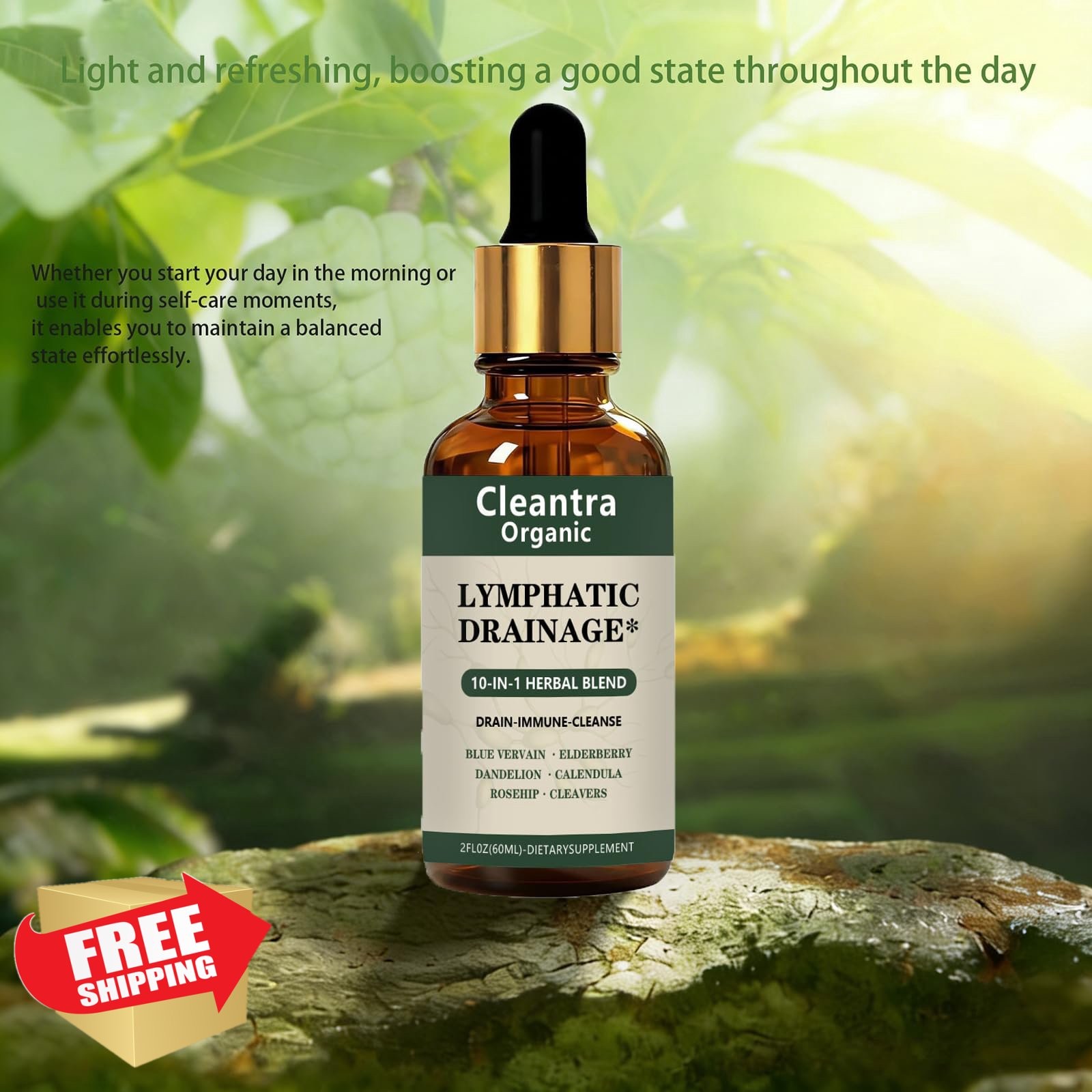 Cleantra Organic Lymphatic Drops 1pcs 2oz