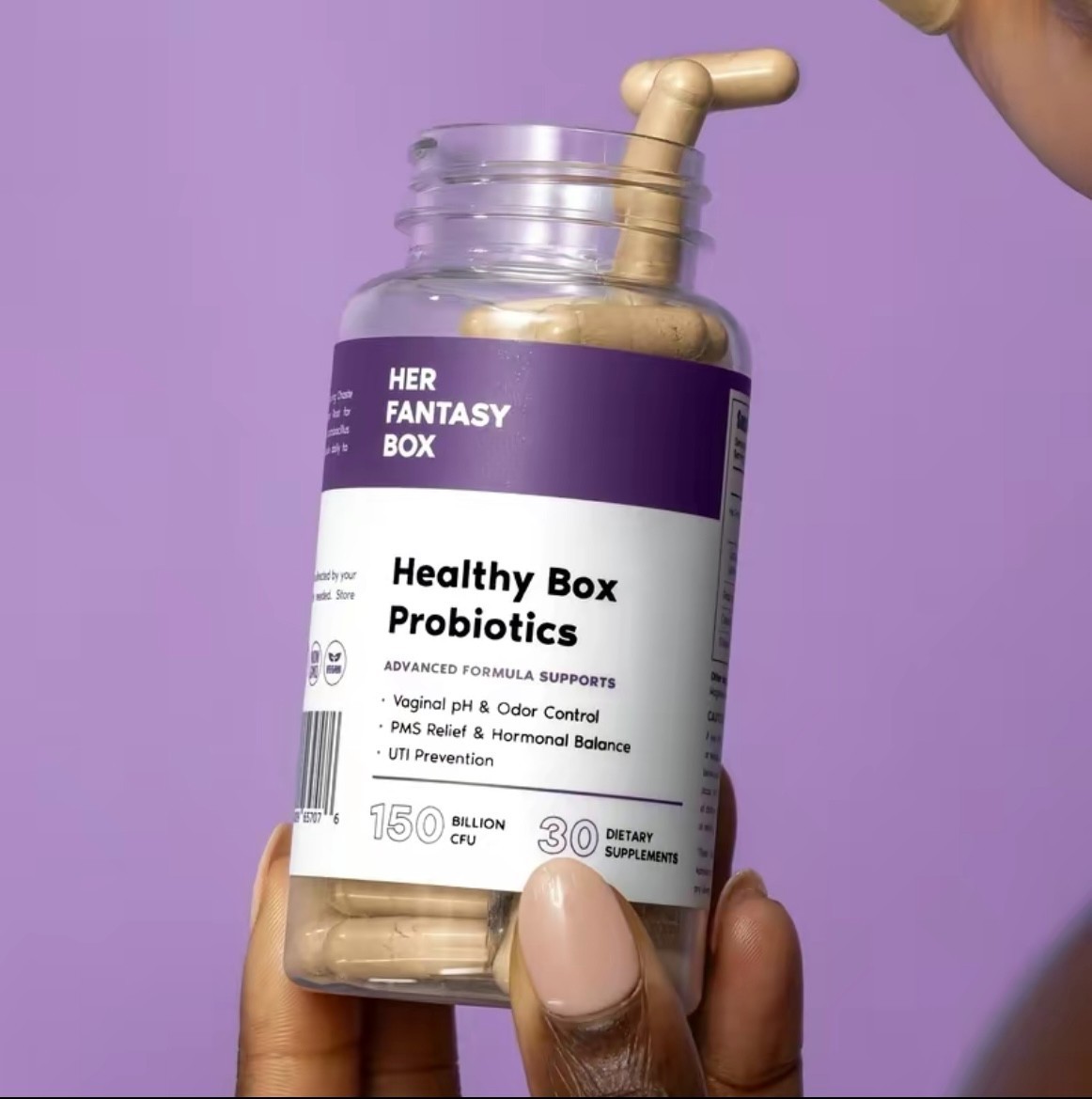 Her Fantasy Box Healthy Box Probiotics (30 Capsules) New & Sealed