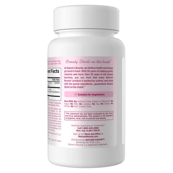 Nature’s Bounty Optimal Solutions Hair Growth, 90 Capsules