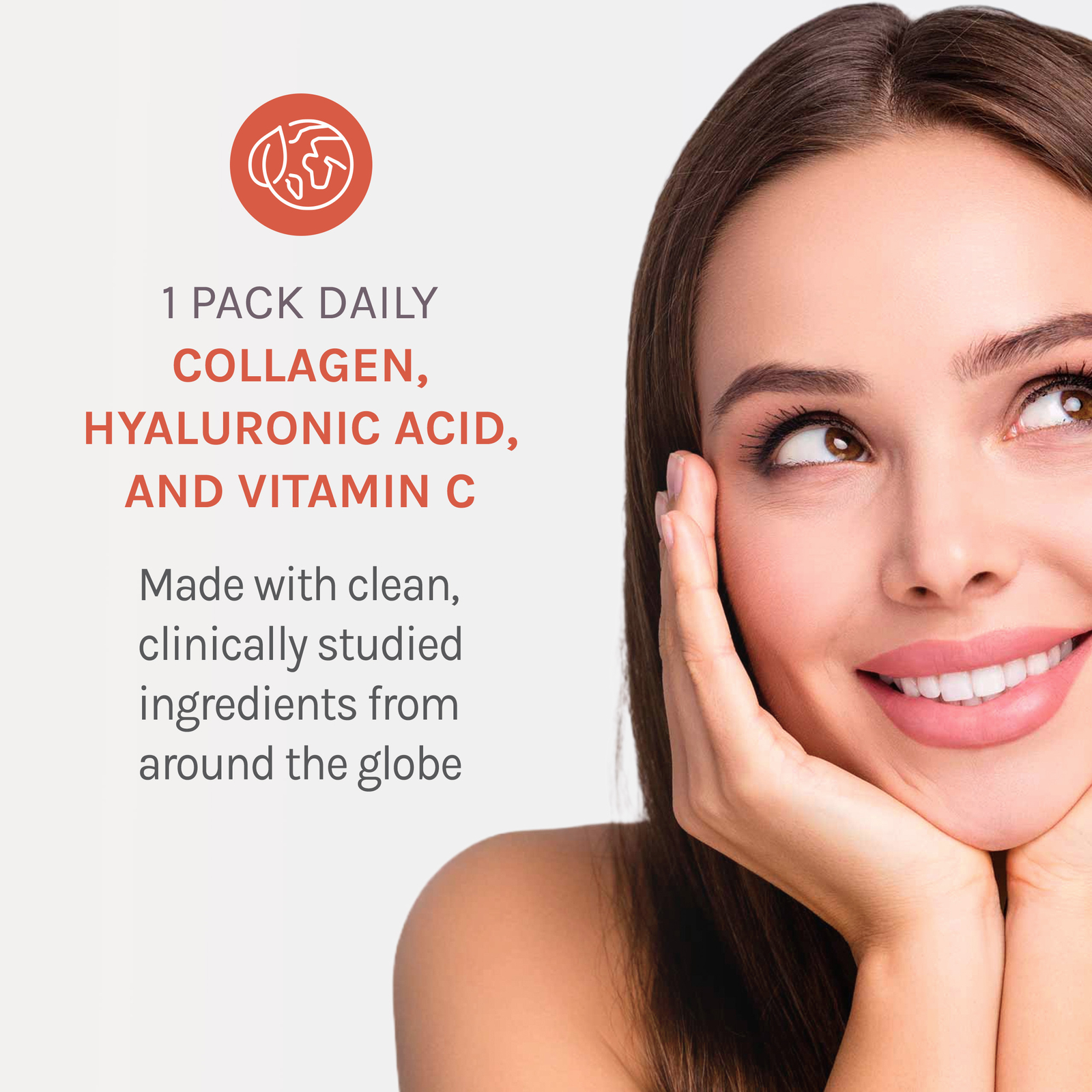 Reserveage Collagen Candy Healthy Skin Nails Collagen Elastin, Sour Apple 2.3 Oz