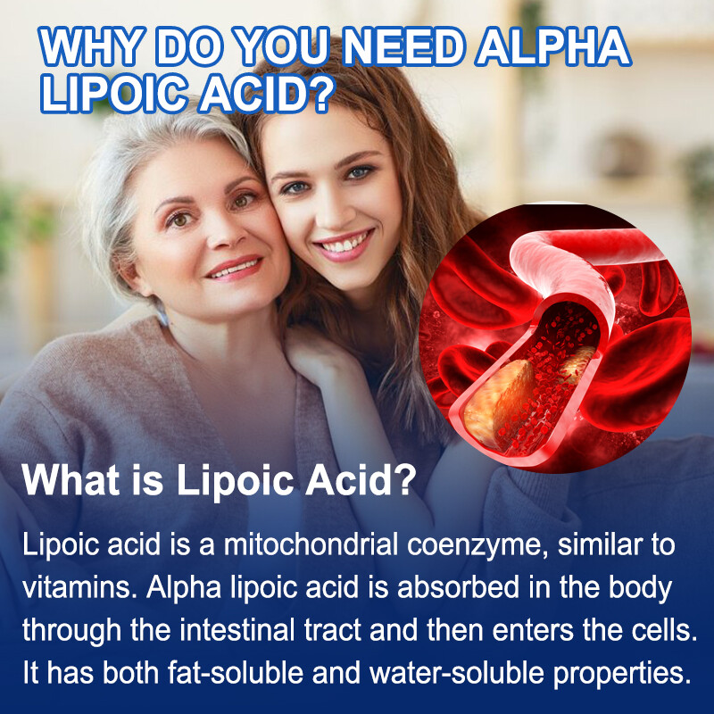 R Lipoic Acid Capsules Cellular Keep Energy Flowing Antioxidant Stress 120 Pills
