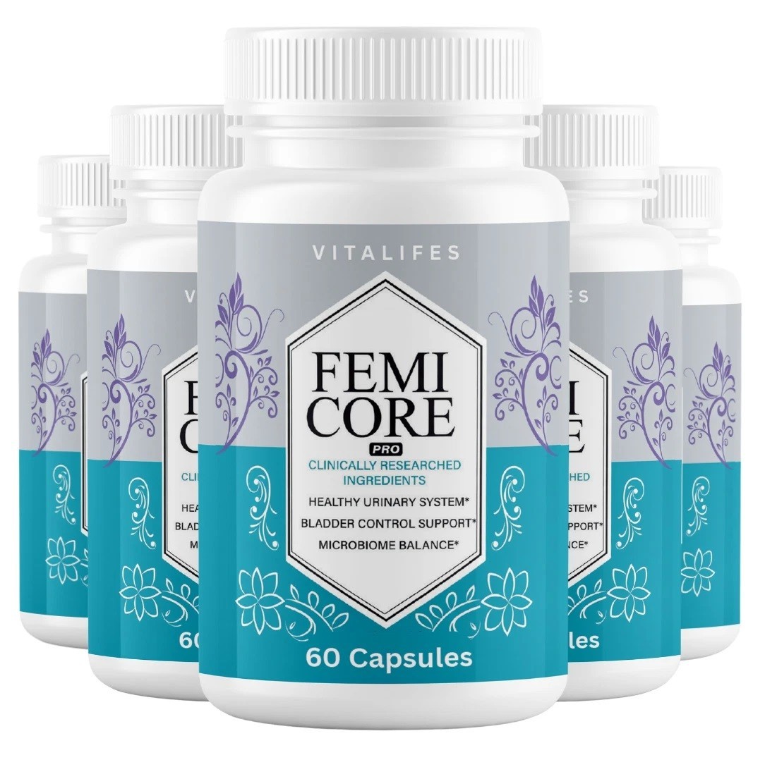 (5 Pack) Femicore for Women Advanced Wellness Max Support Femi Core 60 Capsules