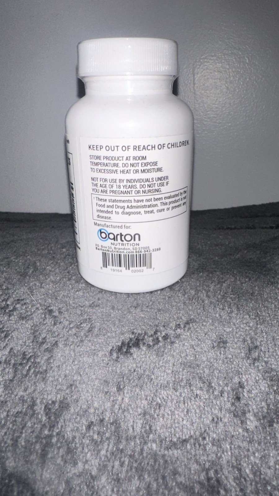 Barton Nutrition CinnaChroma Cinnamon Dietary Supplement – 30 Capsules no po box