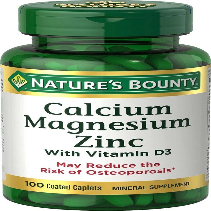 Nature’s Bounty Calcium Magnesium Zinc