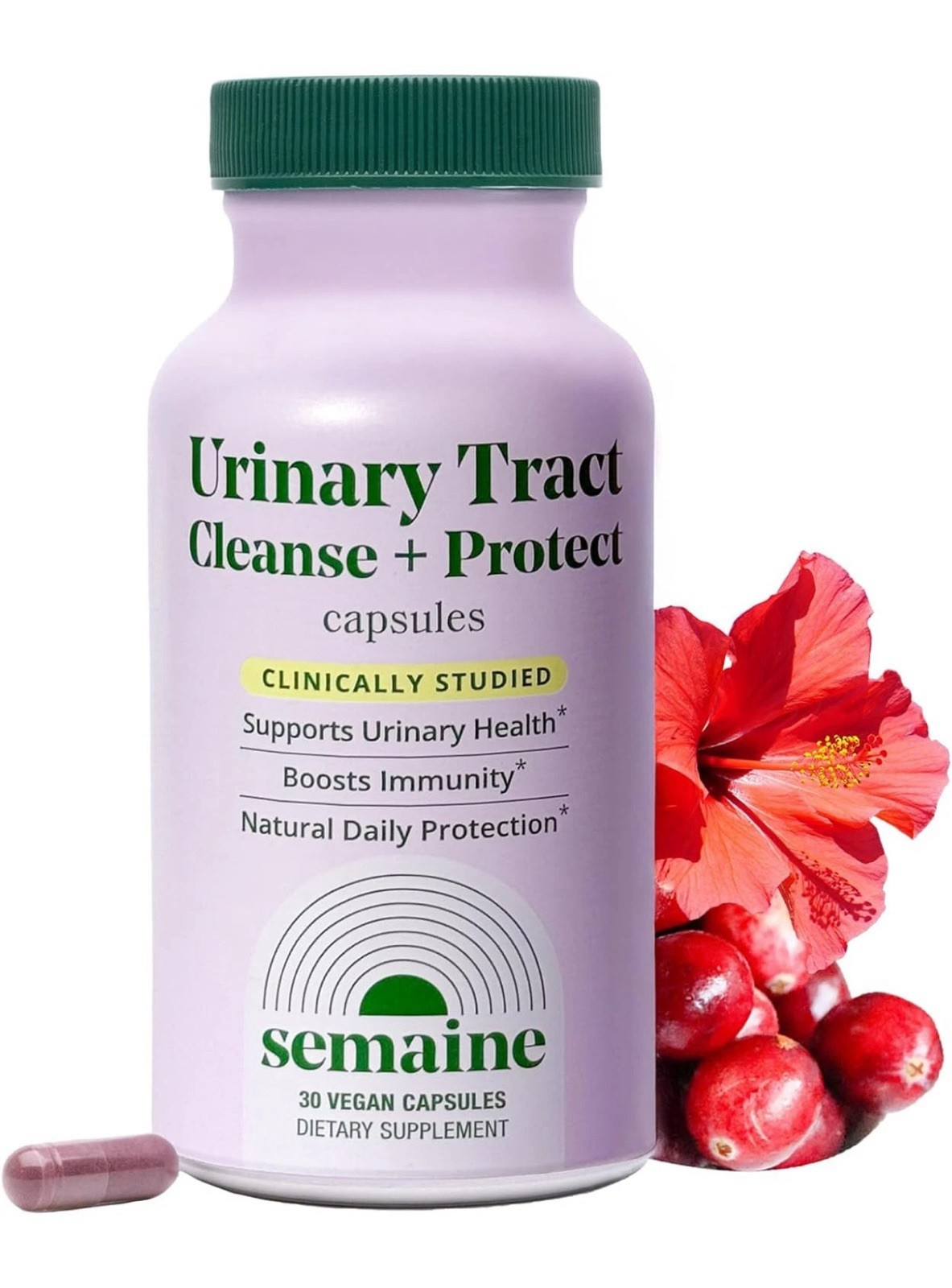 Urinary Tract Cleanse & Protect 30 Ct Bladder Support Supplement for Women Cranb